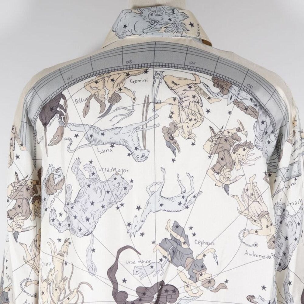 Hermes Constellation Pattern Margiela Period Silk… - image 4